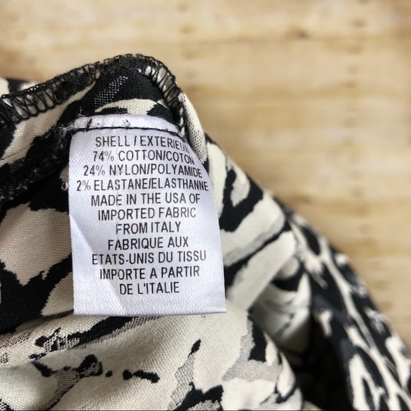 Milly High Waist Snow Leopard Pants - Picture 8 of 8